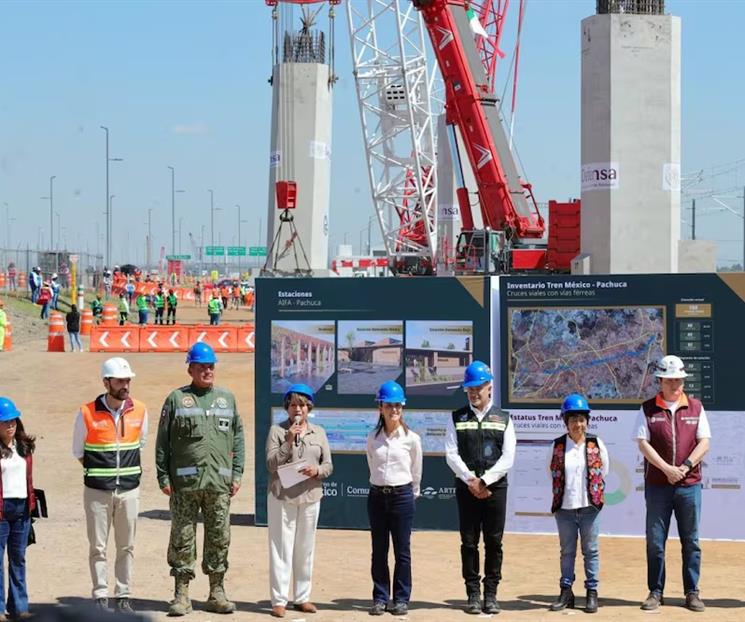 Supervisa Sheinbaum el Tren México-Pachuca Supervisa Sheinbaum el Tren México-Pachuca