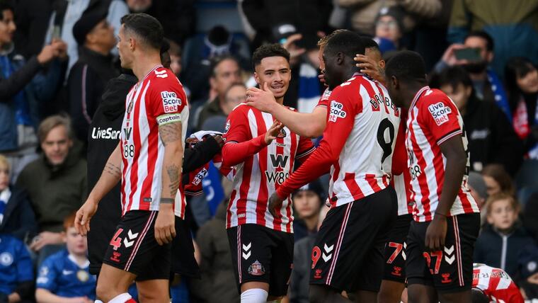 Sunderland vence al Chelsea y es segundo en la Premier  Sunderland vence al Chelsea y es segundo en la Premier