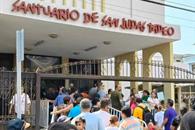 Se congregan fieles en Santuario de San Judas Tadeo