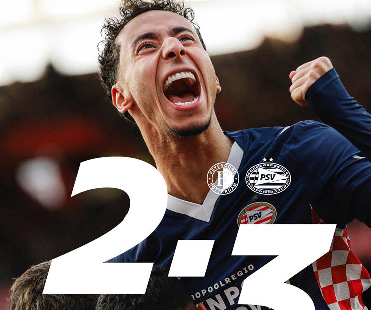 Vence PSV al Feyenoord  Vence PSV al Feyenoord