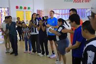 Realizan convivio con jugadoras Realizan convivio con jugadoras