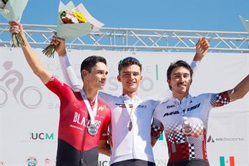 Gana Isaac del Toro prueba de ruta y reina el Campeonato Nacional