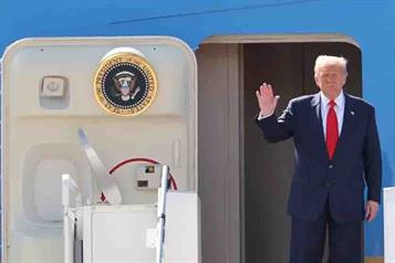 Llega Trump a Malasia en la primera gira asiática