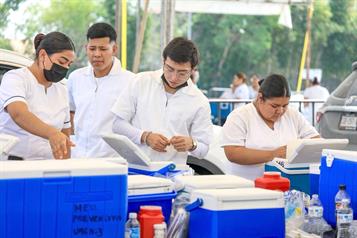 Realiza Monterrey jornada de vacunación