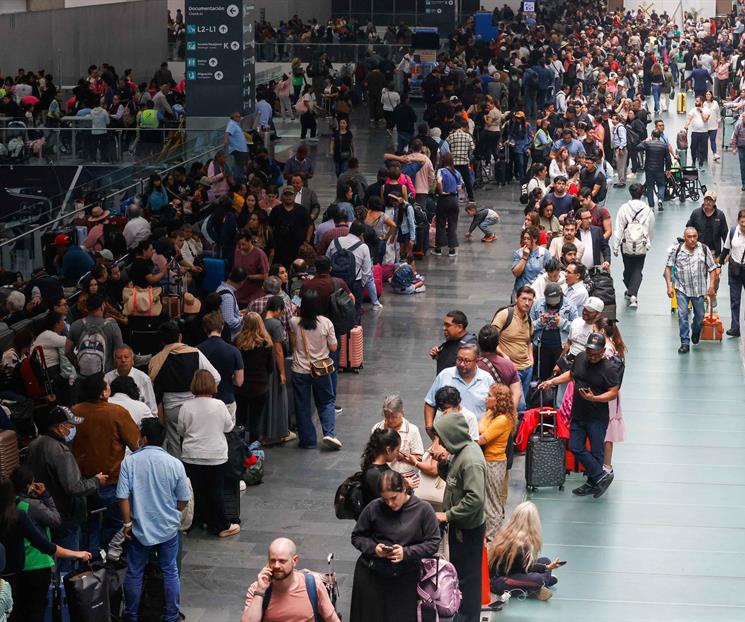 Aeropuerto de Ciudad de México capta 880 mil pasajeros menos Aeropuerto de Ciudad de México capta 880 mil pasajeros menos
