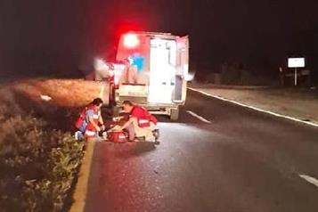 Fallece ciclista al ser embestido por auto