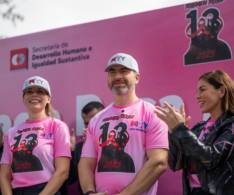 Lidera Adrián la ´Rodada Rosa´