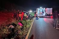 Se sale del camino tras dormitada