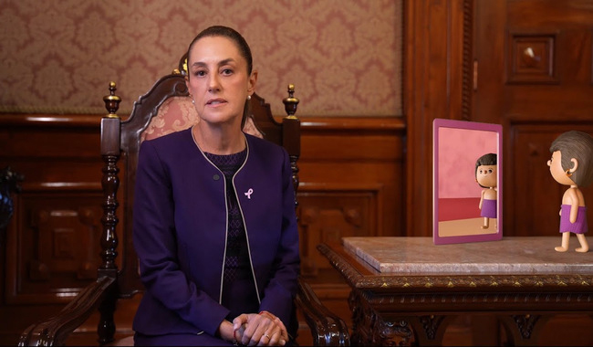 Impulsa Sheinbaum detección temprana del cáncer de mama
