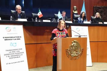 México refrenda su compromiso con la ONU, dice Laura Itzel Castillo
