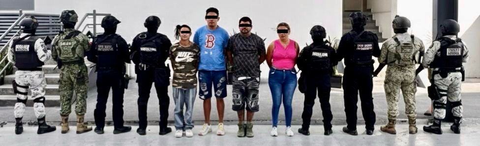 Un hombre presuntamente armado y tres de sus cómplices considerados generadores de violencia, fueron detenidos durante un operativo efectuado por el Grupo de Coordinación Metropolitana, en Juárez.
