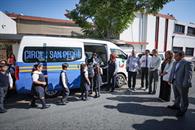 Se integran 2 escuelas públicas a transporte escolar gratuito en SP