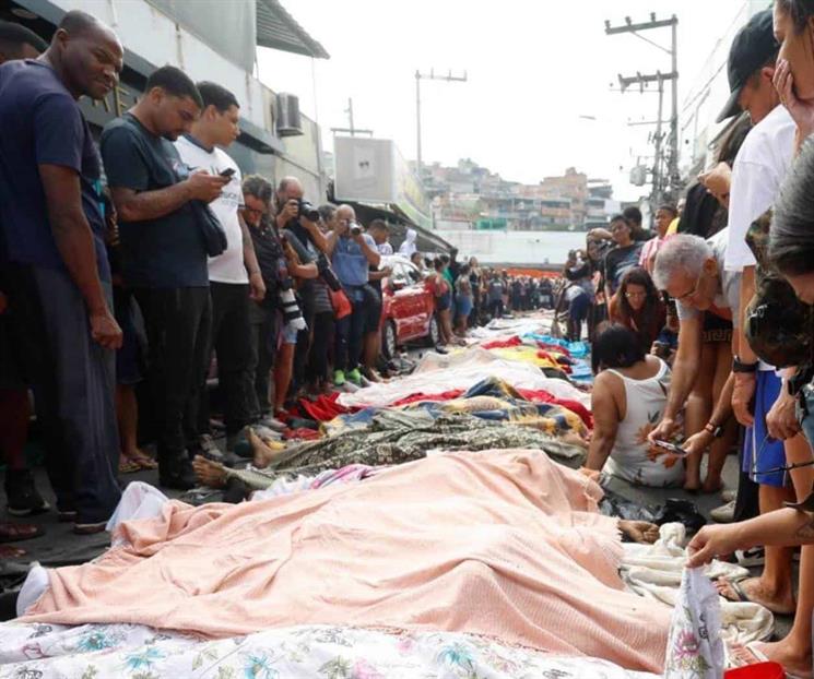 Deja mega operativo en Río de Janeiro 132 muertos Deja mega operativo en Río de Janeiro 132 muertos