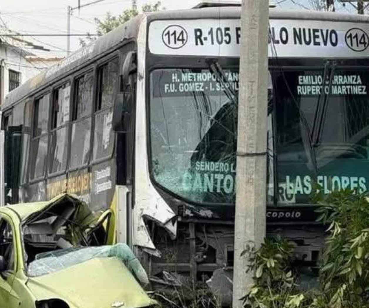 Pierde la vida mujer tras choque con Ruta 105 en el Centro de Mty Pierde la vida mujer tras choque con Ruta 105 en el Centro de Mty
