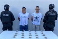 Caen dos presuntos narcodistribuidores Caen dos presuntos narcodistribuidores