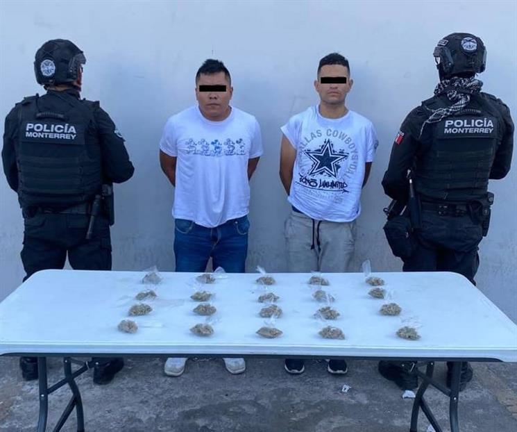 Caen dos presuntos narcodistribuidores Caen dos presuntos narcodistribuidores