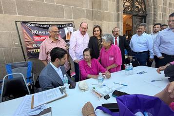 Respalda dirigencia de S50 protesta de jubilados y pensionados