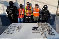 Sorprenden a tres con pistola y droga Sorprenden a tres con pistola y droga