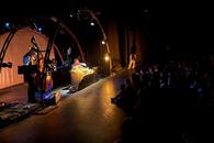 Invade un huerto con personajes de la fauna el escenario