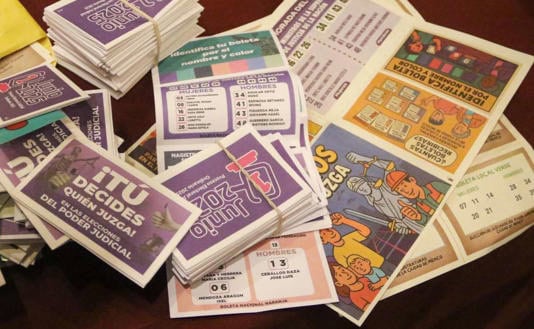 Tribunal Electoral perdona multas por acordeones en elección judicia