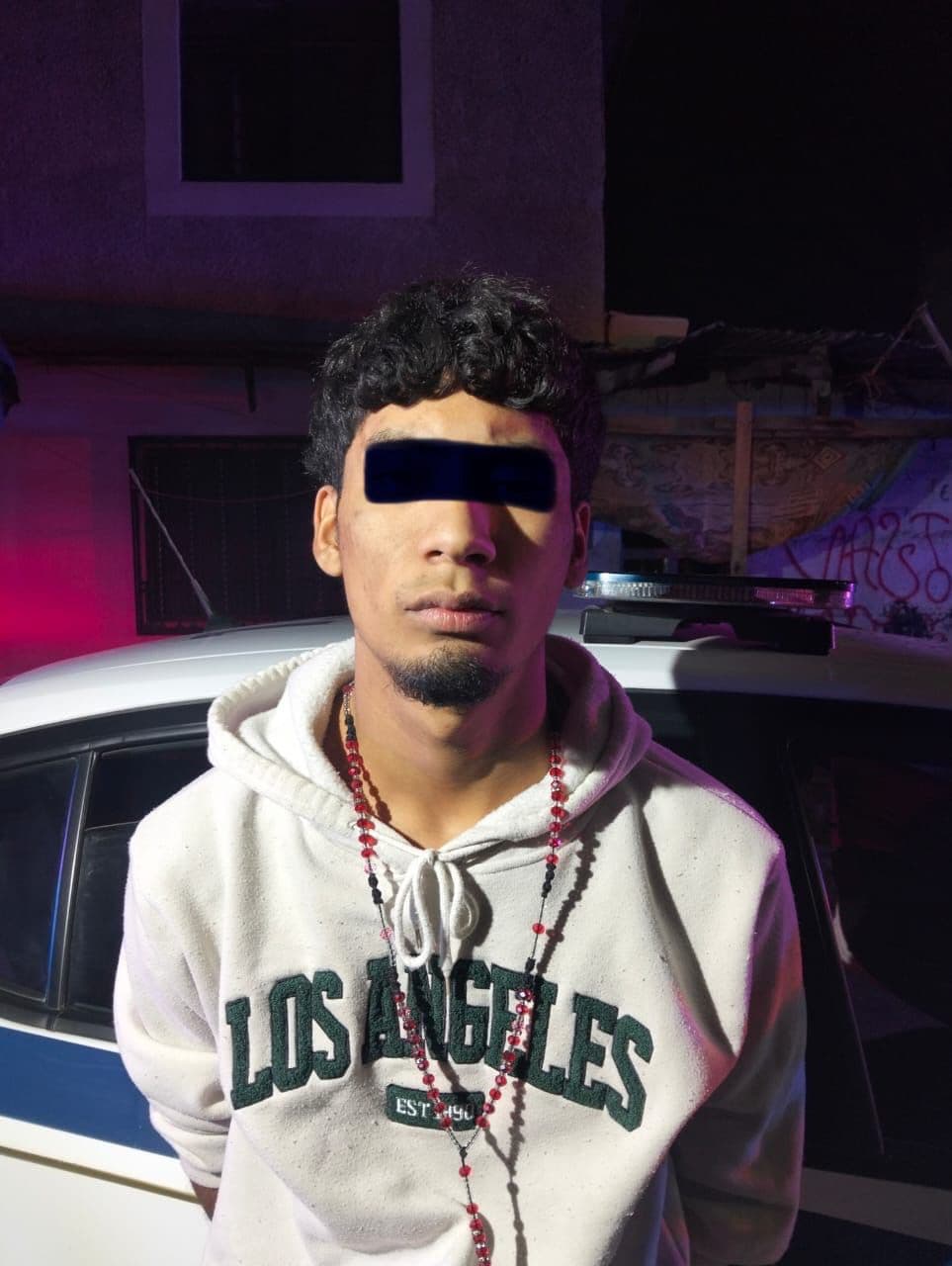 Por problemas de drogas un presunto distribuidor de enervantes fue detenido por policías de San Nicolás, acaso de intentar ejecutar a su rival.