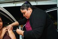 Inician en SN brigadas de vacunación de enfermedades invernales