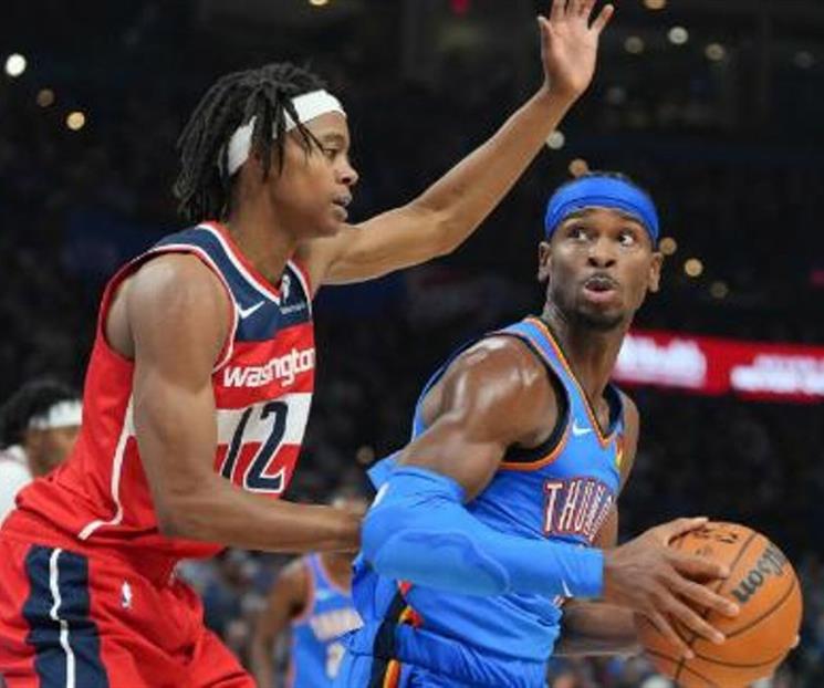 Thunder no afloja y ya lleva marca de 6-0 Thunder no afloja y ya lleva marca de 6-0