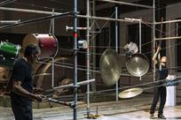 Presentan el performance sonoro "Batería Suspendida"