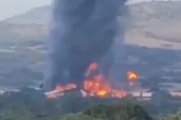 Un lesionado tras explosión de vagones de tren de Ferromex