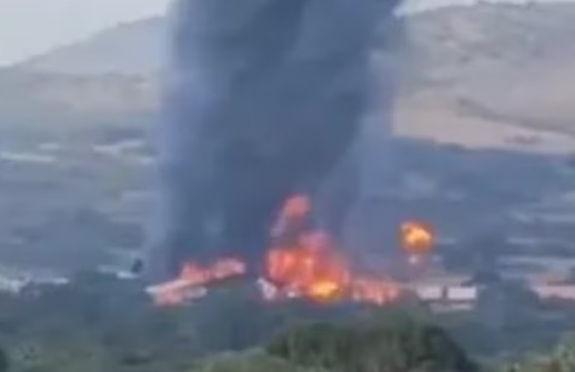 Un lesionado tras explosión de vagones de tren de Ferromex