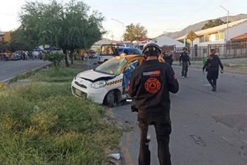 Muere un taxista en choque