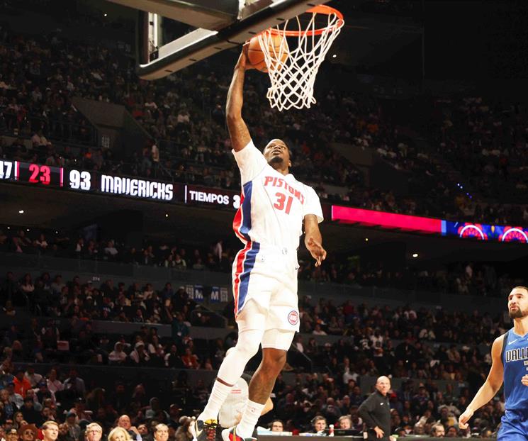 Pistons gana el juego de la NBA en México