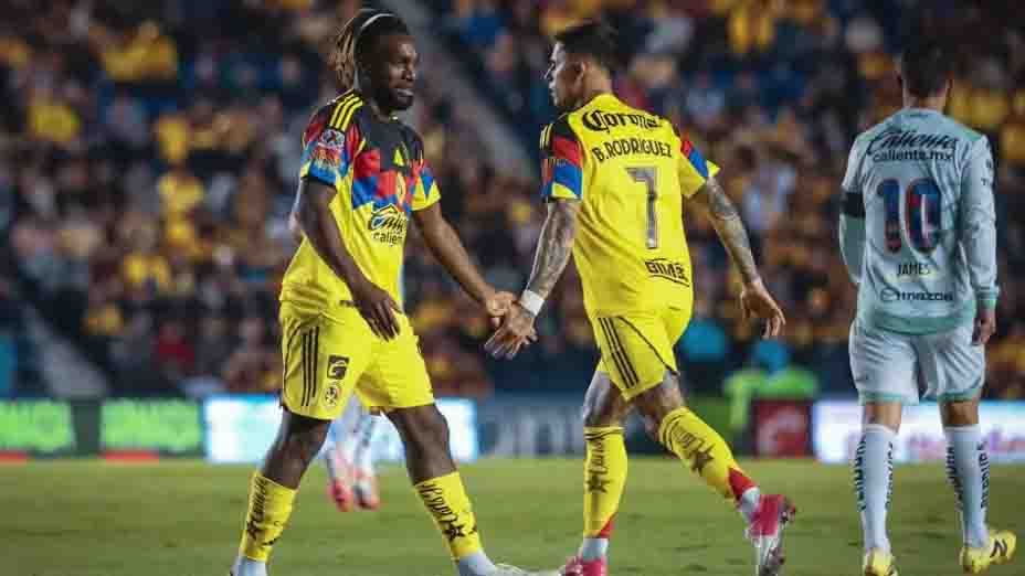 América rebasa a Tigres América rebasa a Tigres