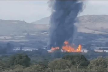 Reportan una persona lesionada en explosión de vagones