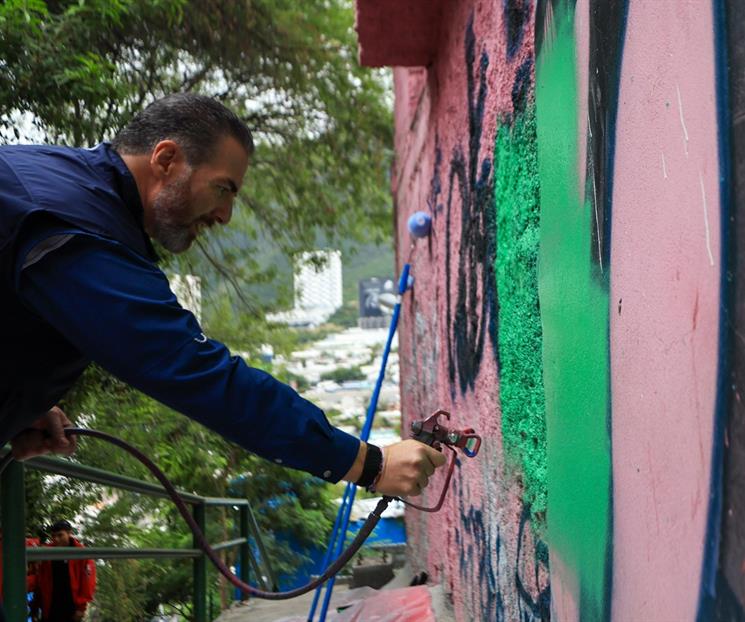 Suman 6 mil casas pintadas con ´Transformando Monterrey´ Suman 6 mil casas pintadas con ´Transformando Monterrey´