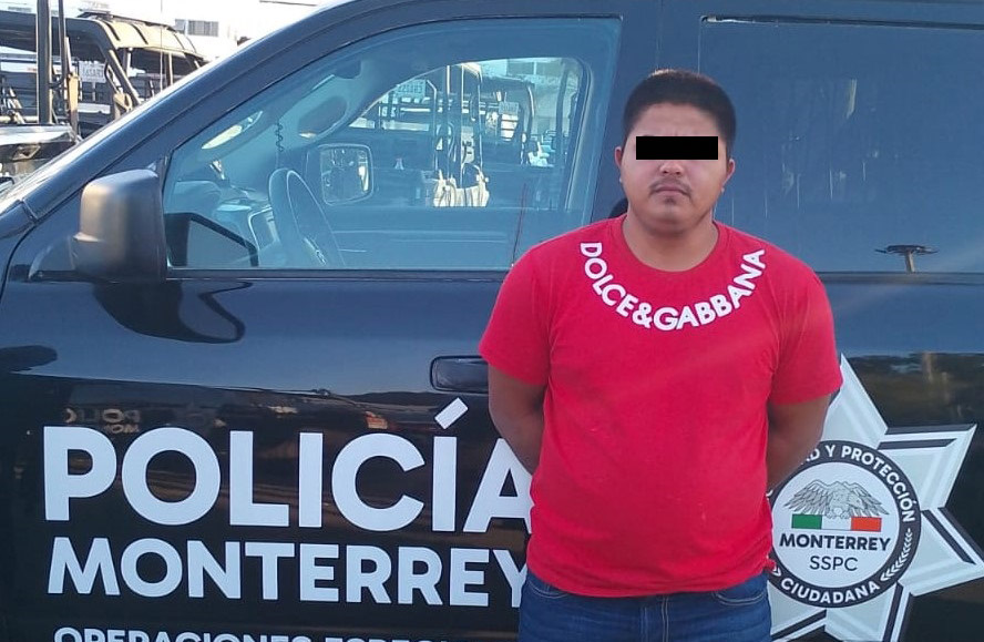 Circula en moto robada