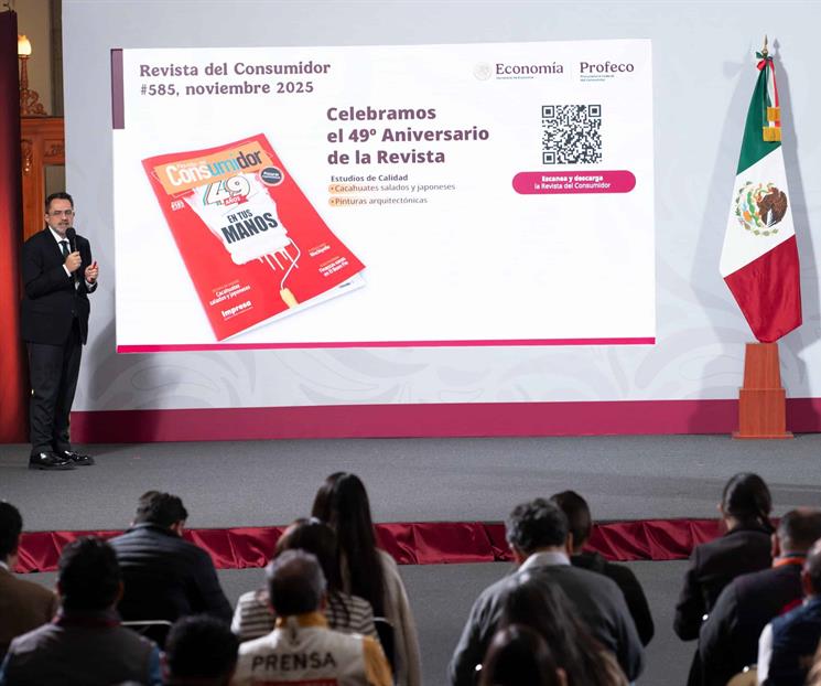 Profeco celebra 49 años de la Revista del Consumidor Profeco celebra 49 años de la Revista del Consumidor