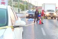 Muere hombre arrollado en Av. Garza Sada