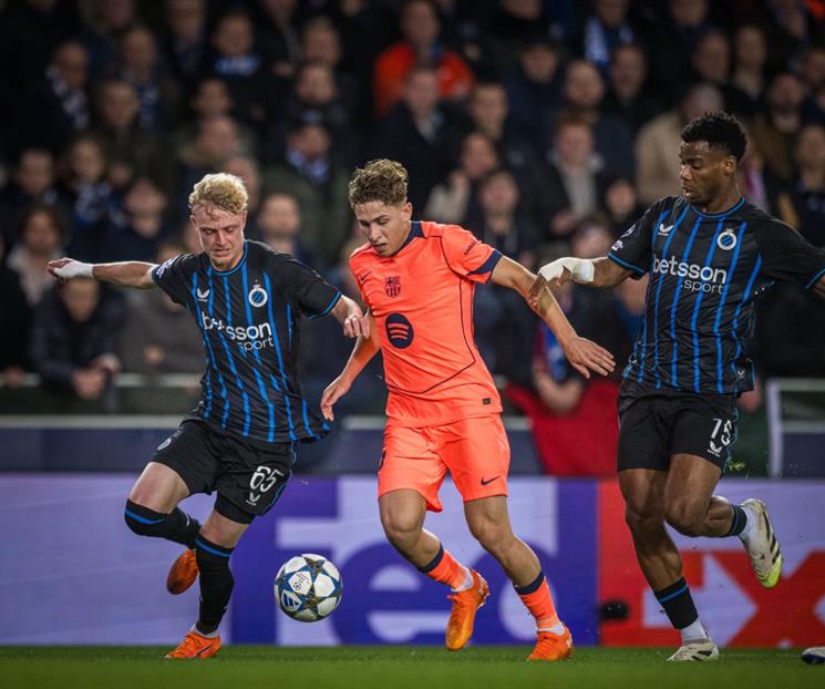 Rescata el Barcelona empate frente al Brujas en Champions Rescata el Barcelona empate frente al Brujas en Champions