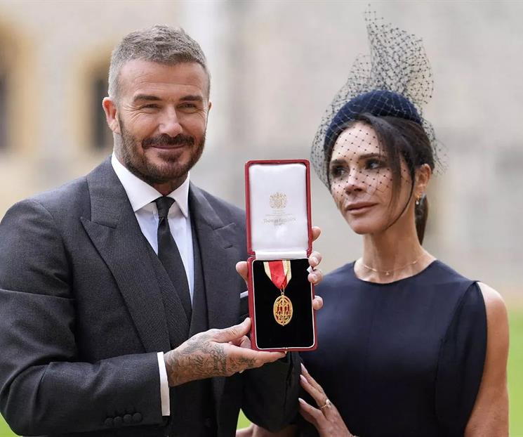 Distinguen a David Beckham como caballero británico Distinguen a David Beckham como caballero británico