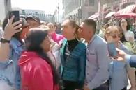 Sufre Claudia Sheinbaum acoso en vía pública de la CDMX Sufre Claudia Sheinbaum acoso en vía pública de la CDMX