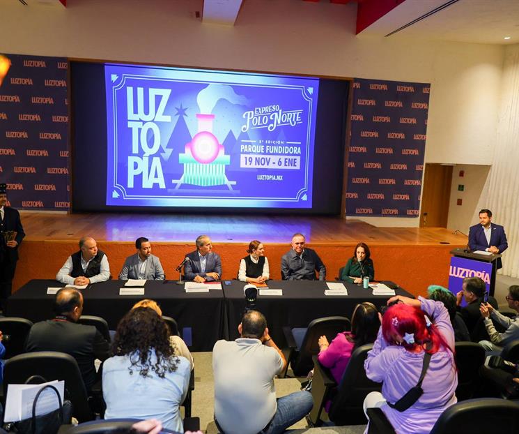 Presentan la nueva edición de Luztopía "Expreso Polo Norte" Presentan la nueva edición de Luztopía "Expreso Polo Norte"