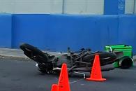 Se pasa repartidor luz roja, muere embestido Se pasa repartidor luz roja, muere embestido