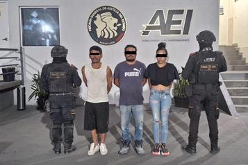 Caen tres generadores de violencia