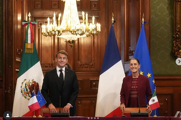 Fortalecen México y Francia su relación tras encuentro Fortalecen México y Francia su relación tras encuentro