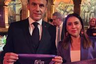 Macron escuchó la lucha de las mujeres en México Macron escuchó la lucha de las mujeres en México