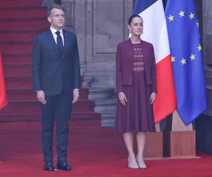 Sheinbaum y Macron acuerdan exhibición del Códice Azcatitlán Sheinbaum y Macron acuerdan exhibición del Códice Azcatitlán