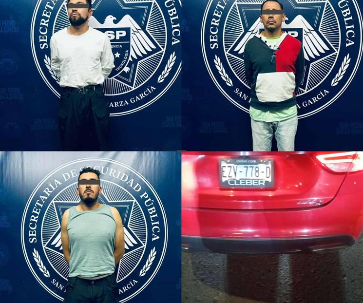 Caen por robos en San Pedro Caen por robos en San Pedro