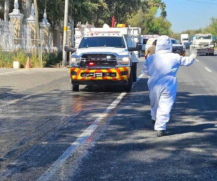 Derraman miel sobre la Carretera Nacional Derraman miel sobre la Carretera Nacional