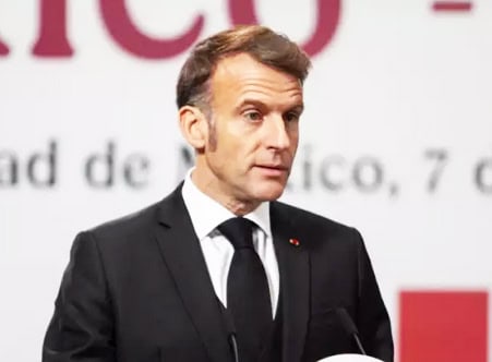 Invita Macron a presidenta visitar Francia Invita Macron a presidenta visitar Francia
